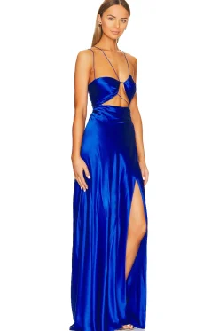 Women The Sei Dresses>Asymmetrical Strappy Gown