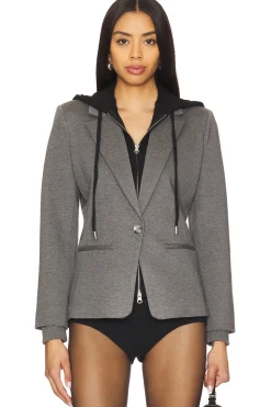 Women Central Park West Jackets & Coats>Avalon Ponte Dickie Blazer With Cuffs