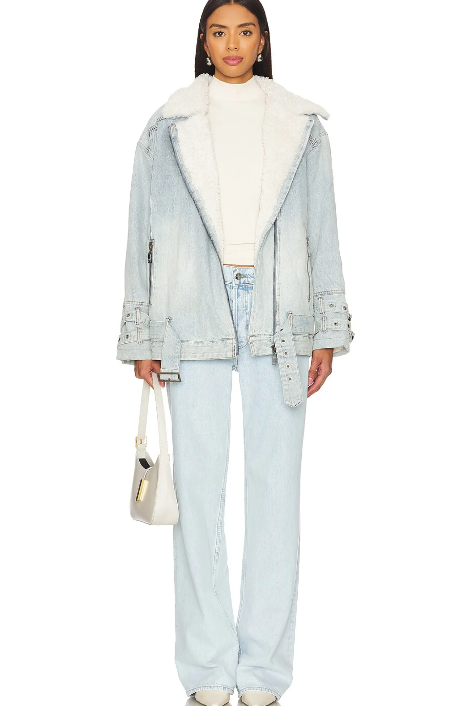 Women One Teaspoon Jackets & Coats>Aviator Jacket