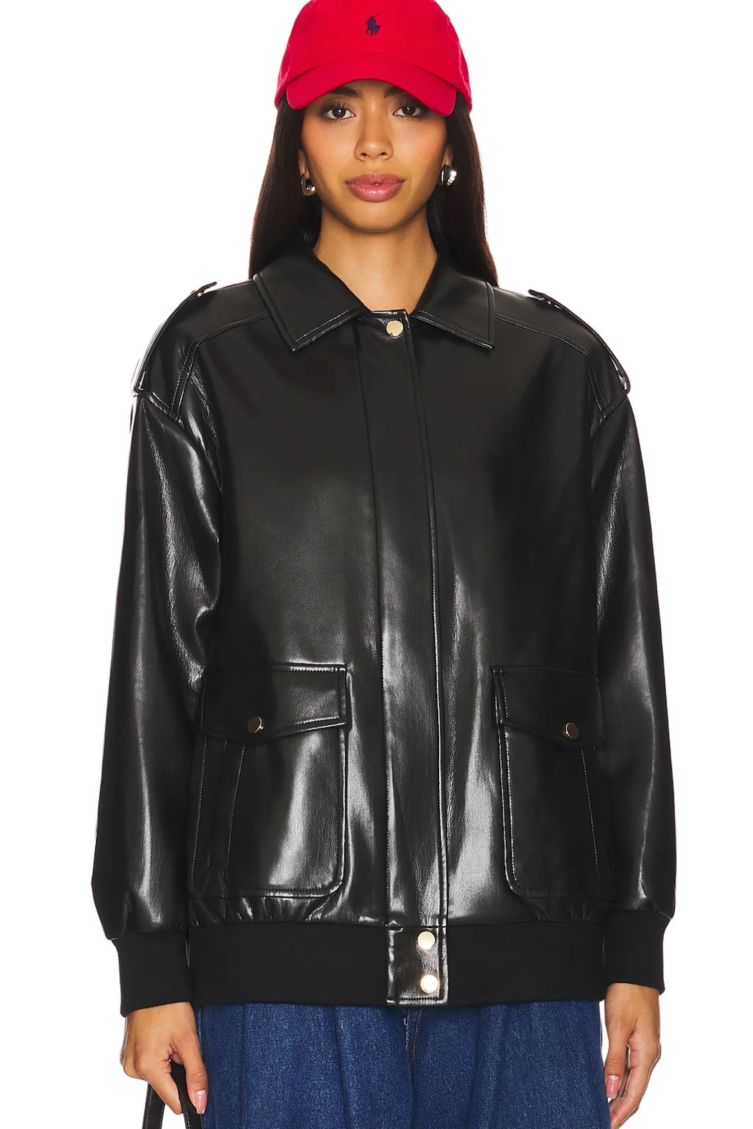 Women Generation Love Jackets & Coats>Axel Faux Leather Jacket