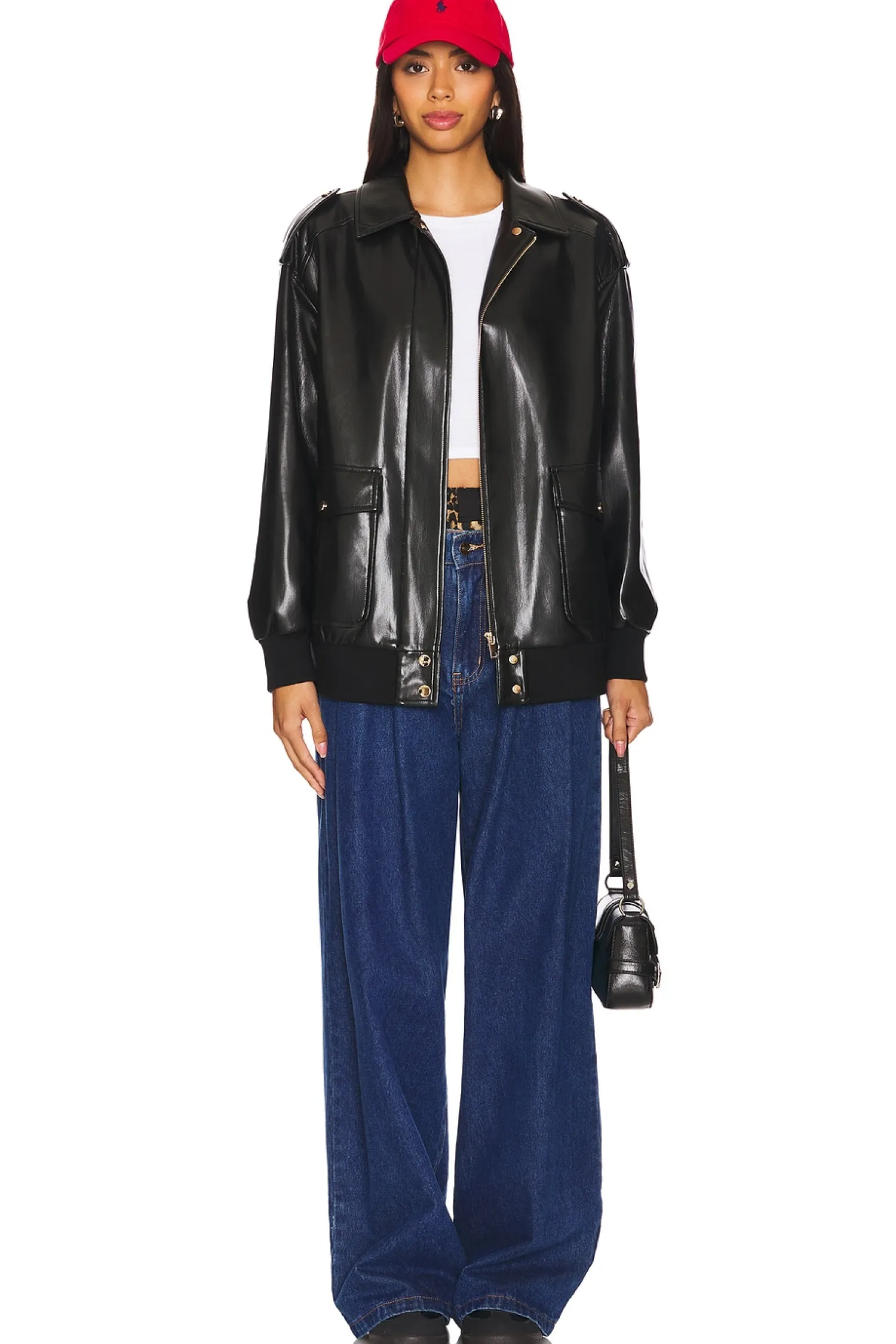 Women Generation Love Jackets & Coats>Axel Faux Leather Jacket