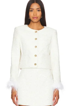 Women MILLY Matching Sets|Jackets & Coats>Aya Cuff Jacket