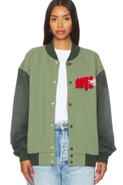 Women Boys Lie Jackets & Coats>B Shock Varsity Jacket