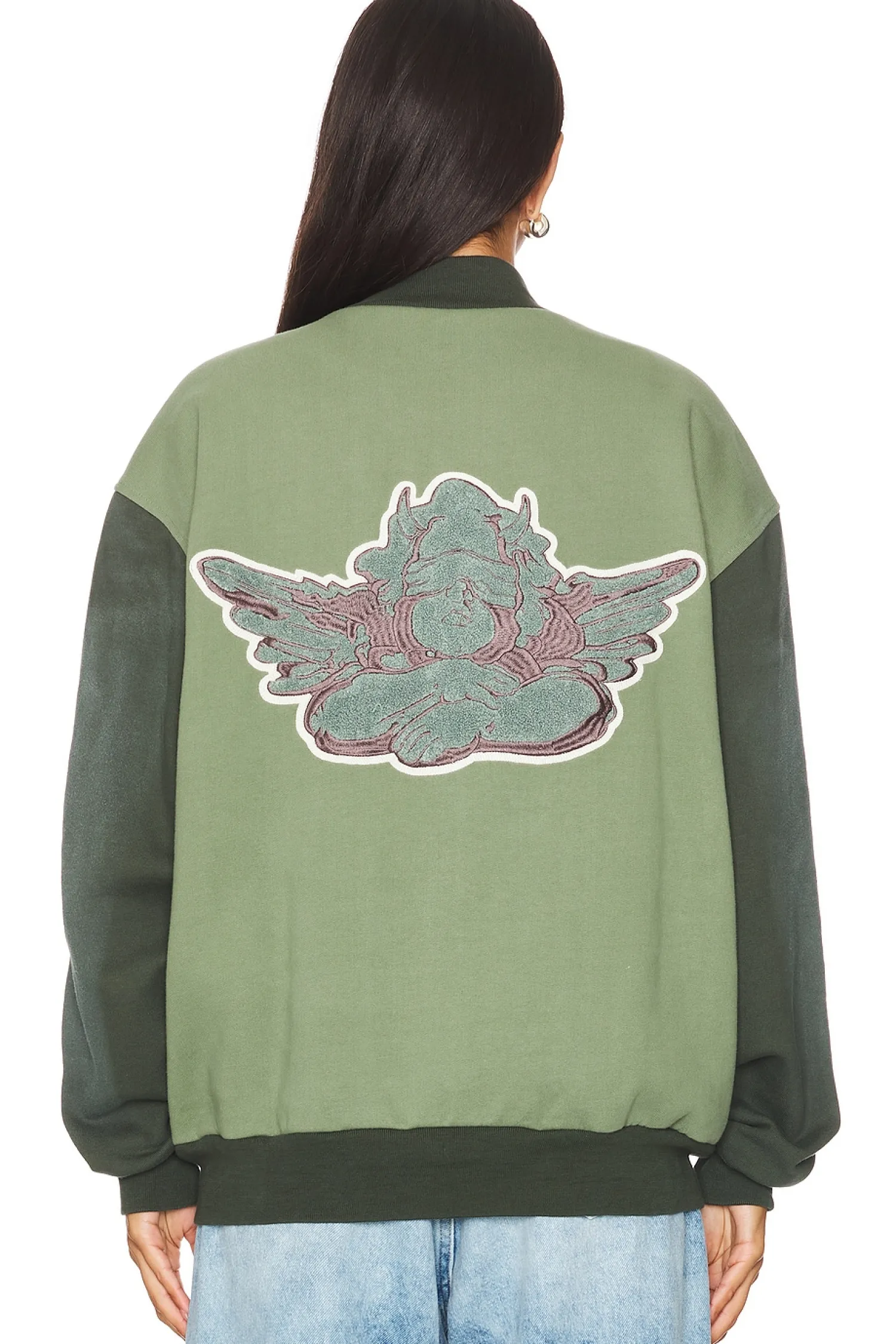 Women Boys Lie Jackets & Coats>B Shock Varsity Jacket
