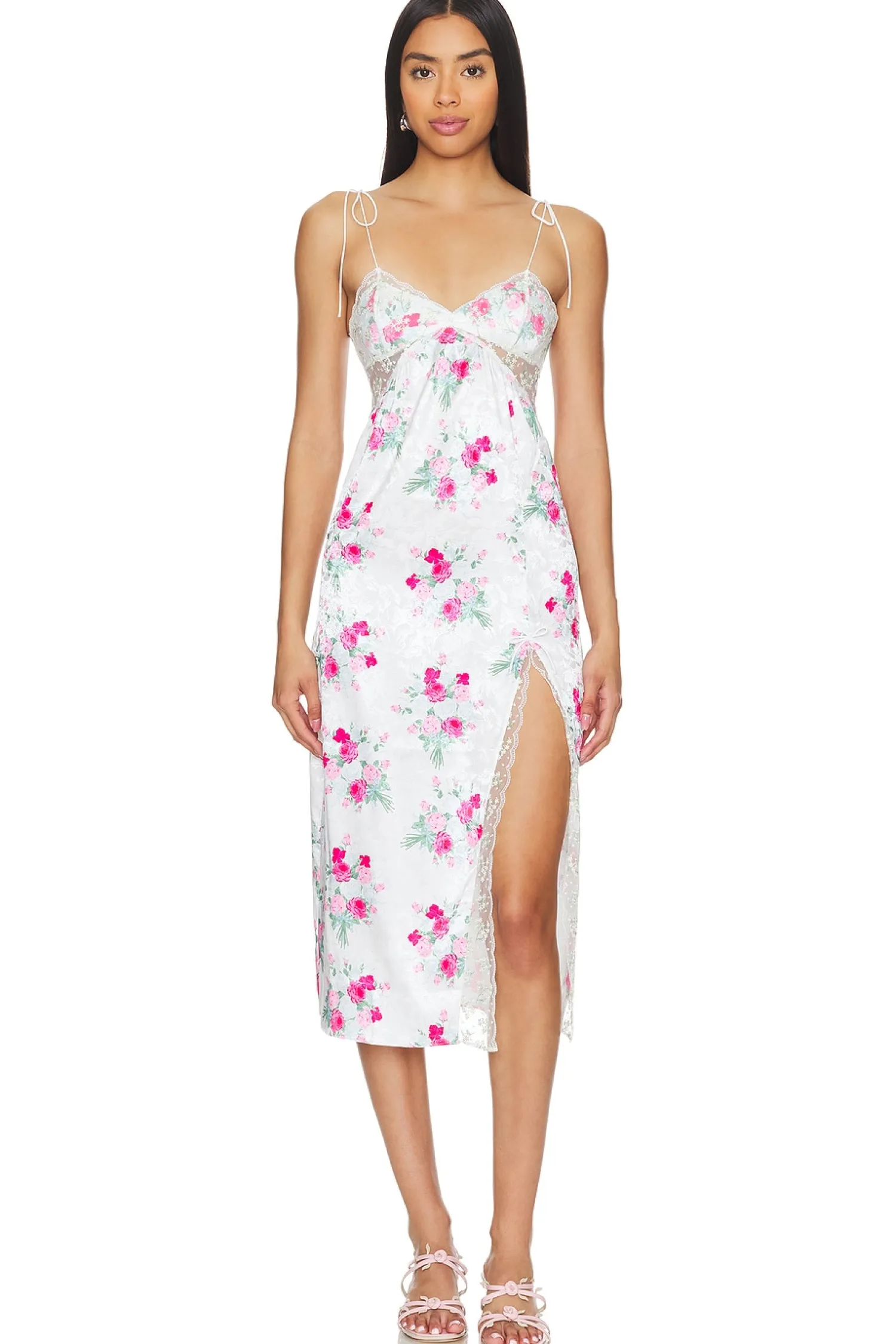 Women For Love & Lemons Lingerie & Sleepwear>Baby's Breath Slip Dress