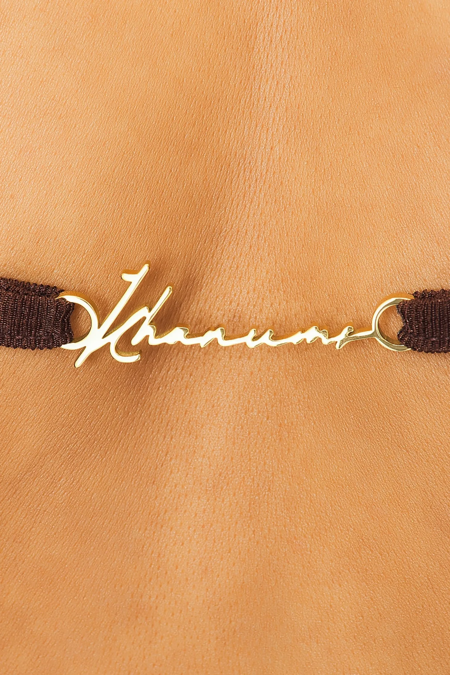 Women Khanums Matching Sets>Backless Cropped Tee