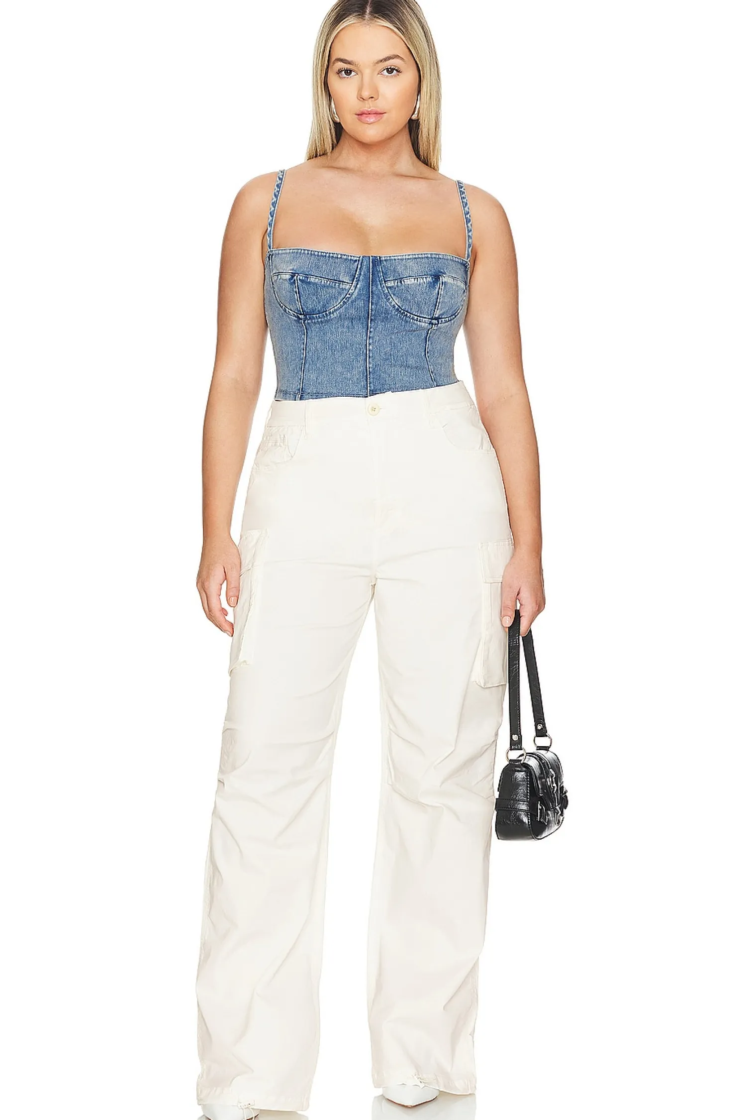 Women Good American Pants>Baggy Cargo