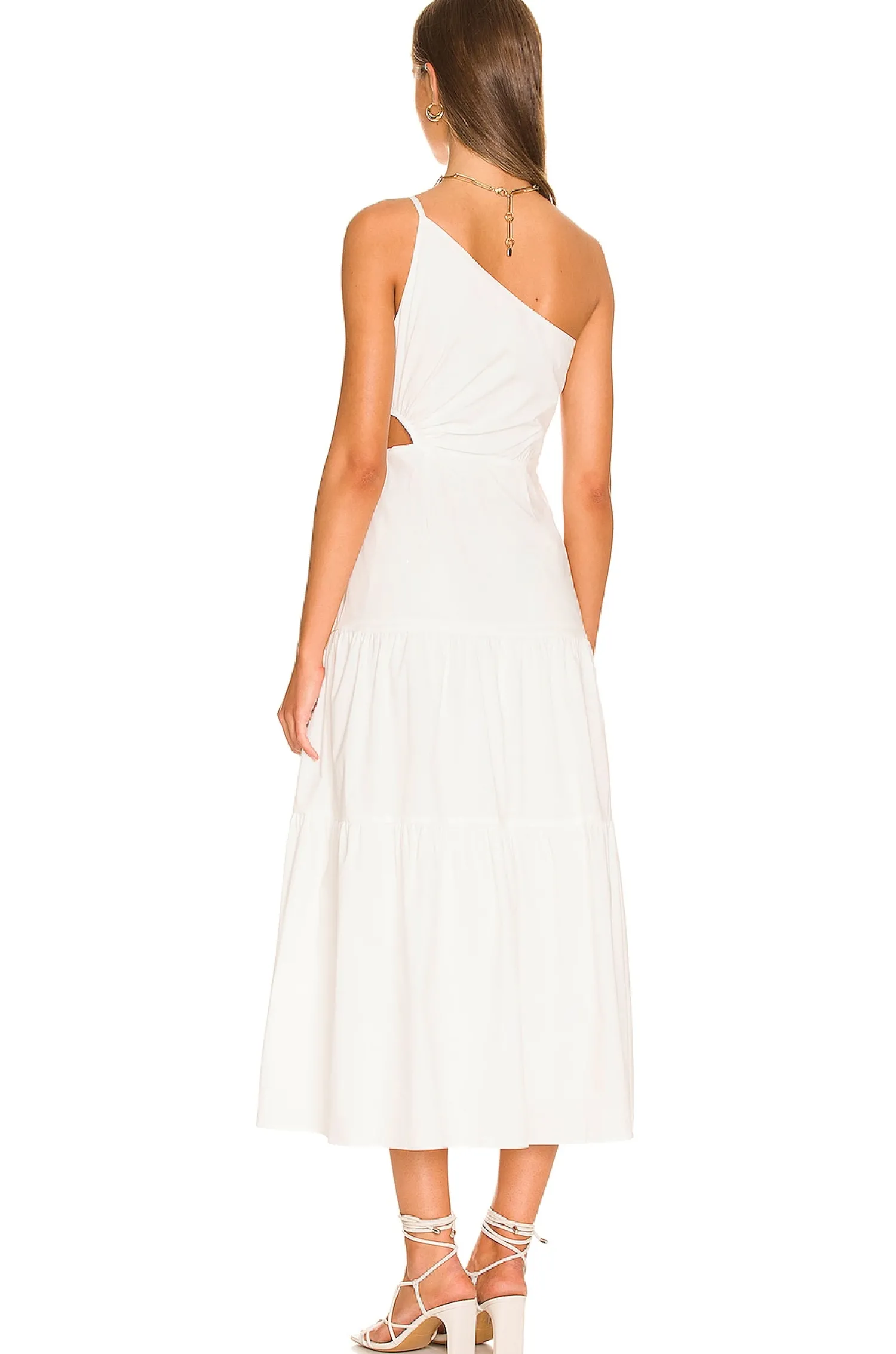 Women MILLY Dresses>Bahati Poplin Cutout Dress