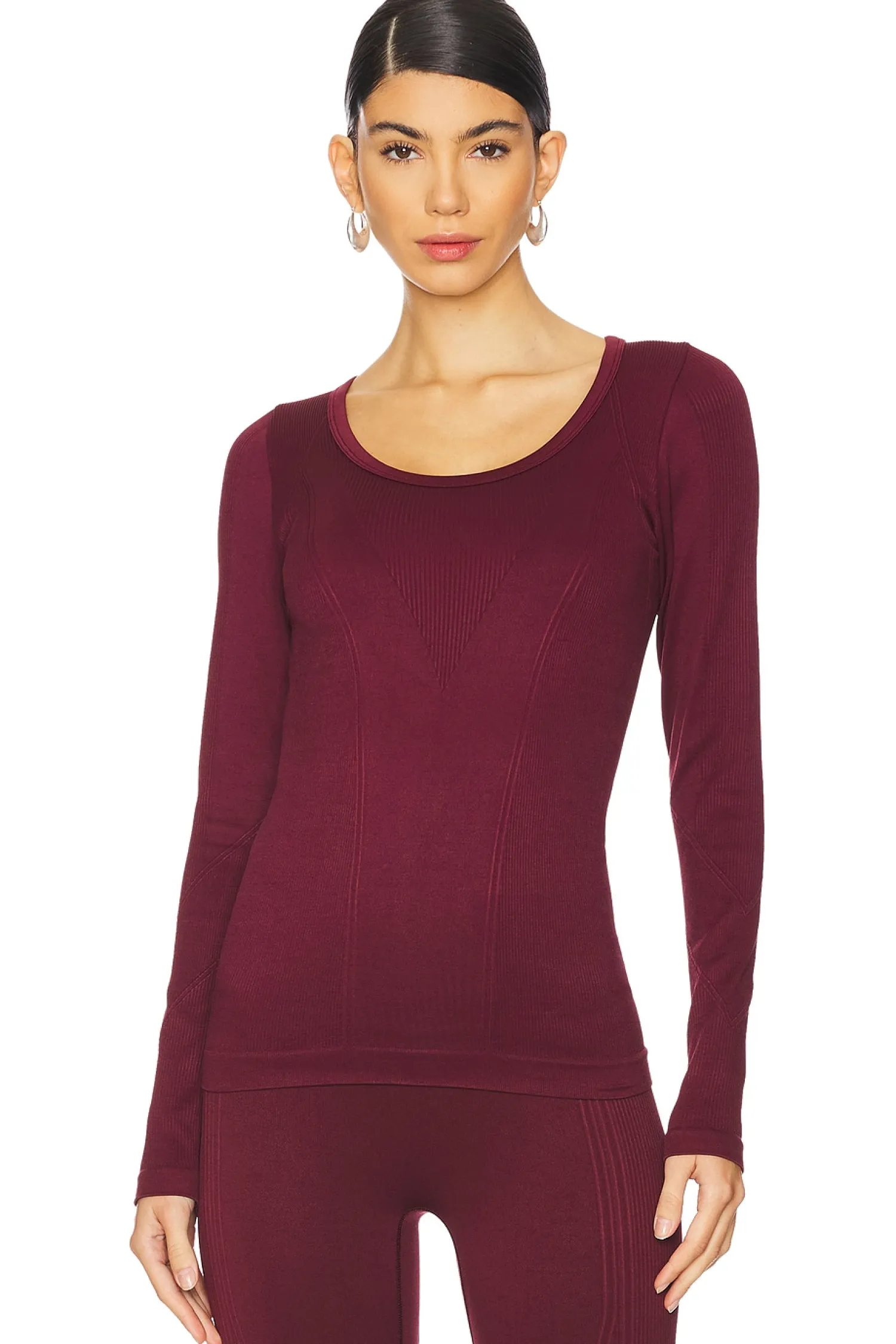 Women ALALA Matching Sets>Barre Seamless Long Sleeve Tee