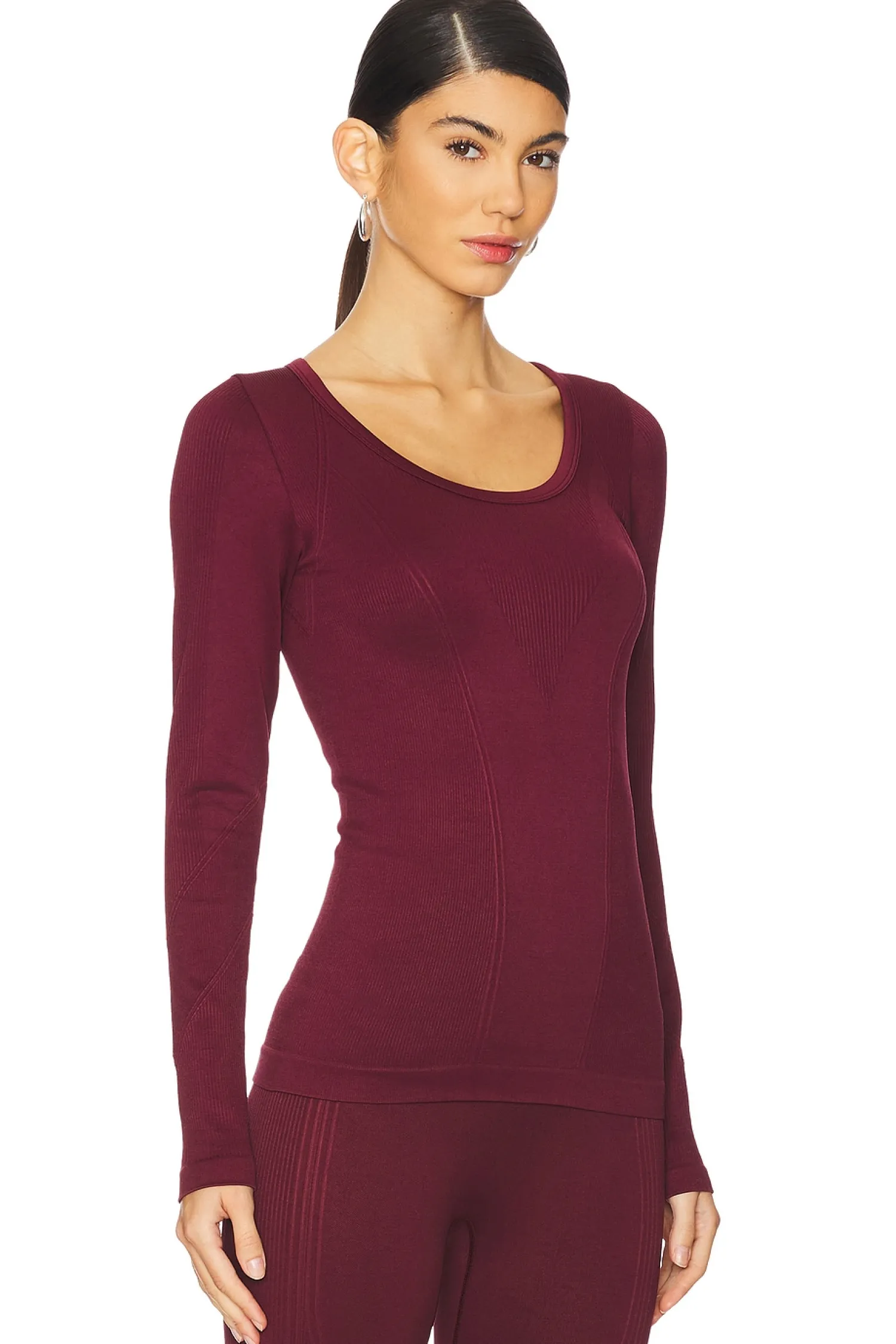 Women ALALA Matching Sets>Barre Seamless Long Sleeve Tee