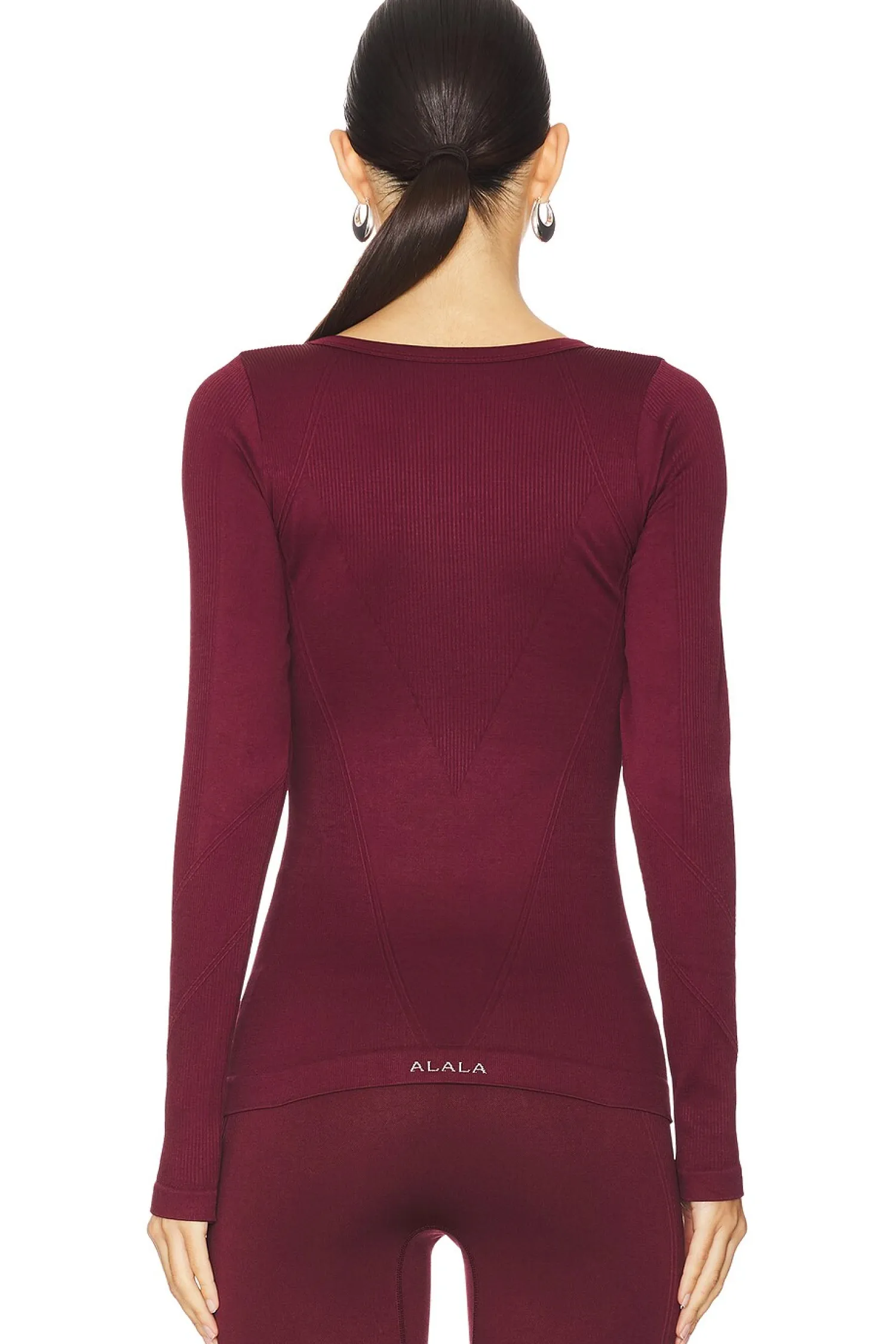 Women ALALA Matching Sets>Barre Seamless Long Sleeve Tee