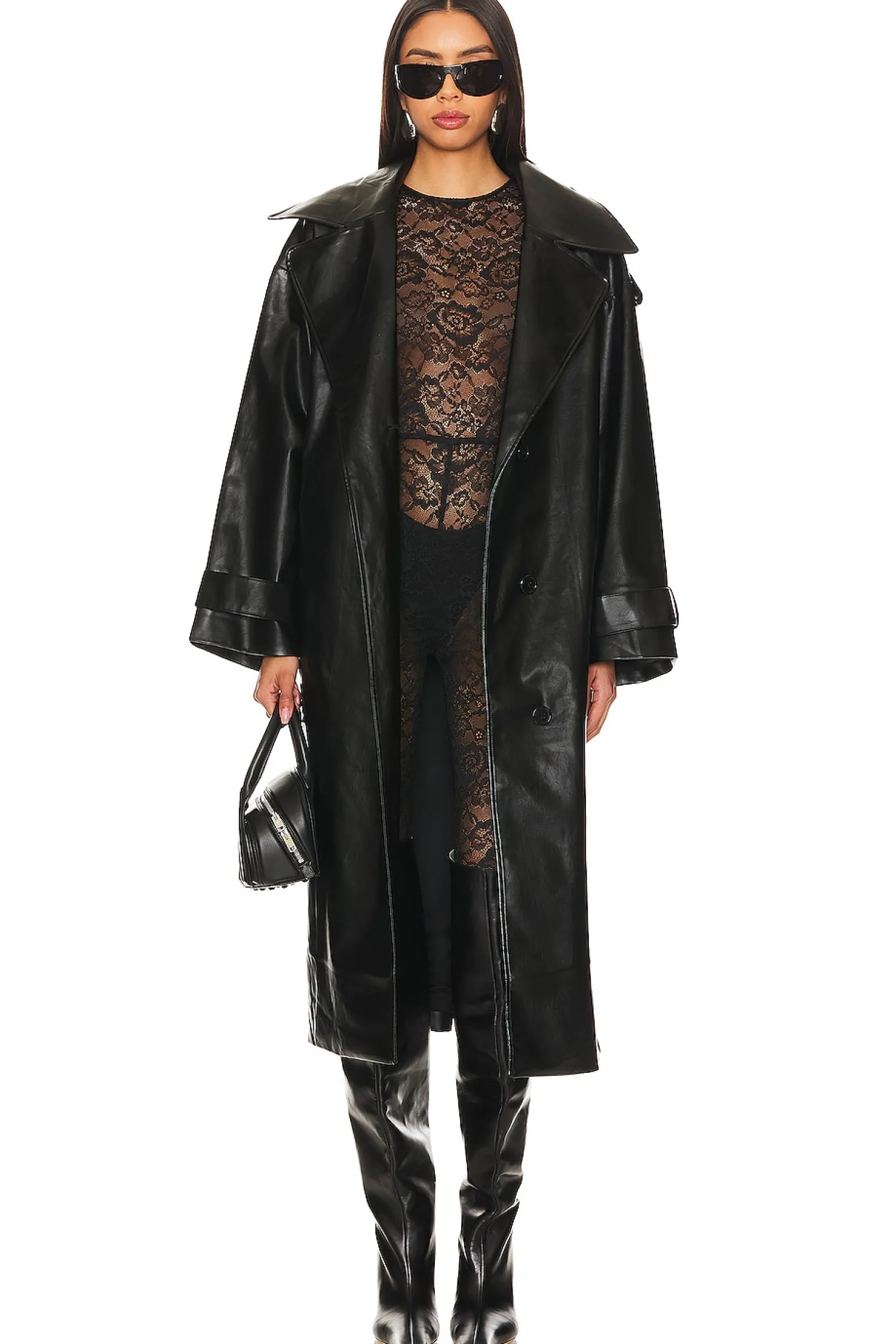Women Lovers and Friends Jackets & Coats>Barrett Faux Leather Coat