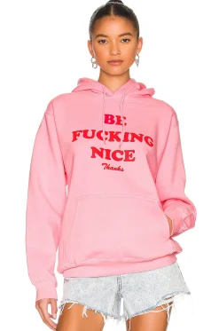Women DEPARTURE Loungewear>Be Nice Hoodie