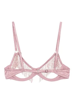 Women fleur du mal Lingerie & Sleepwear>Beaded Fringe Ouvert Bra