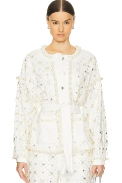 Women PatBO Jackets & Coats>Beaded Jacket