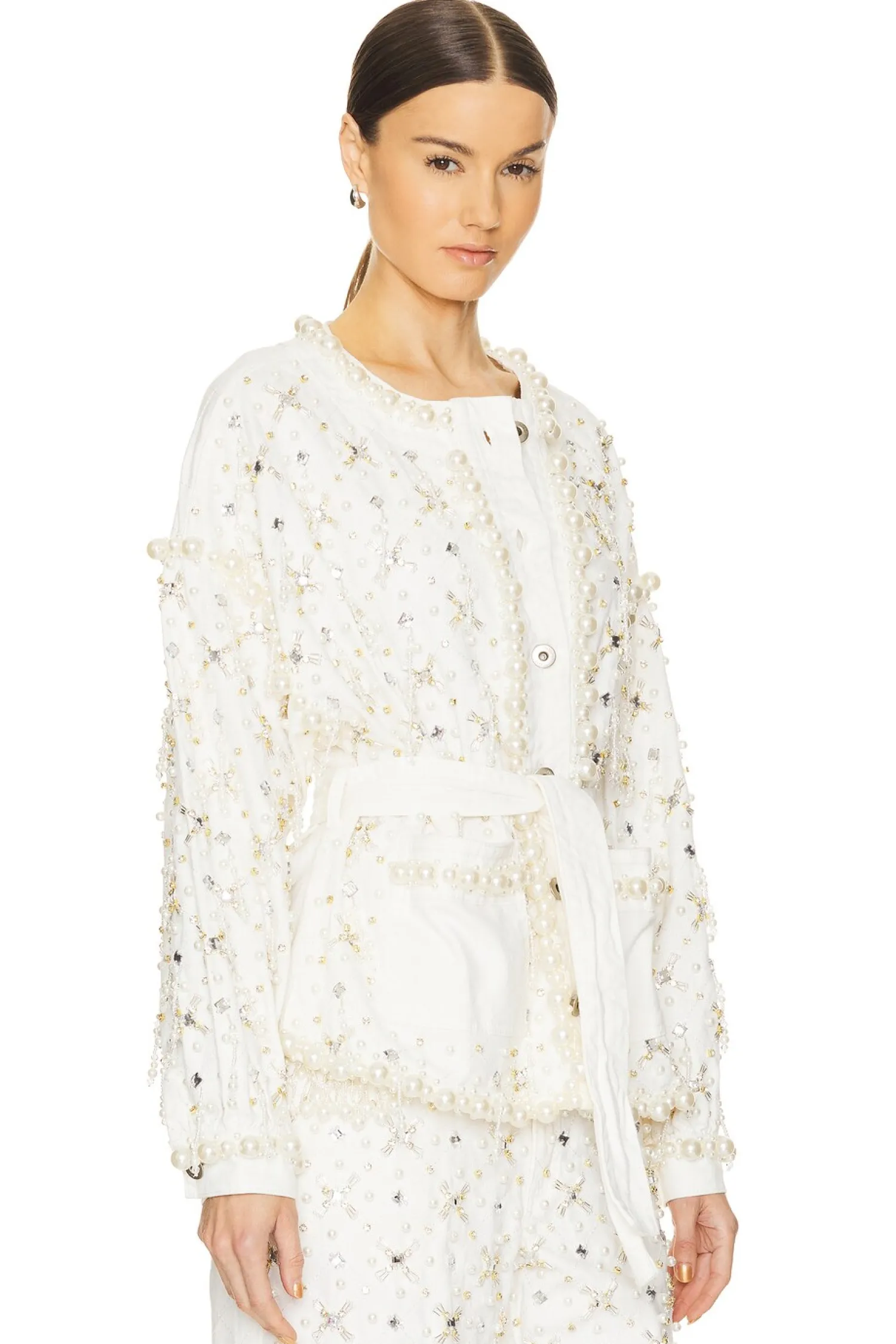 Women PatBO Jackets & Coats>Beaded Jacket