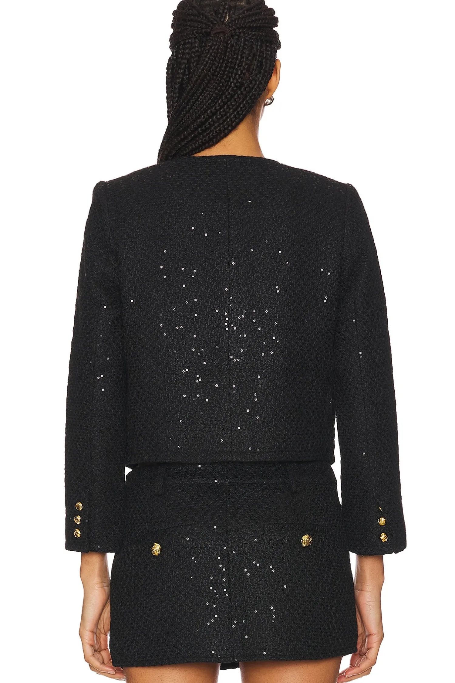 Women GUIZIO Jackets & Coats>Bela Tweed Jacket