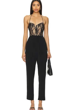 Women superdown Jumpsuits>Bella Lace Jumpsuit