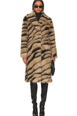Women Unreal Fur Jackets & Coats>Bengal Kiss Coat