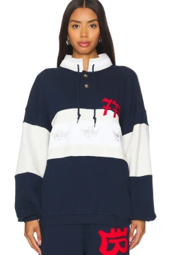 Women Boys Lie Loungewear>Better Luck Next Time Henley Sweatshirt