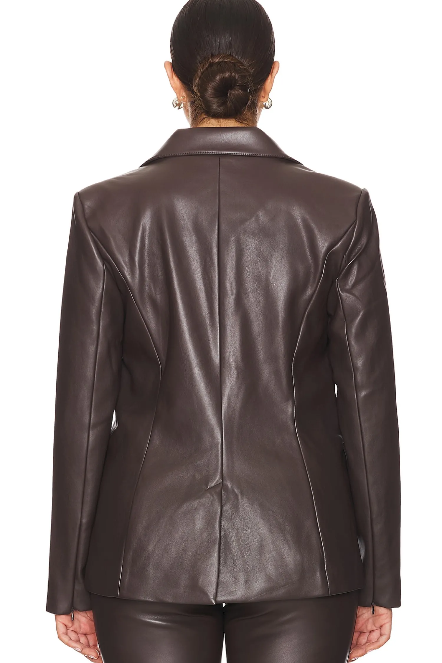 Women Good American Jackets & Coats>Better Than Leather Sculpted Blazer