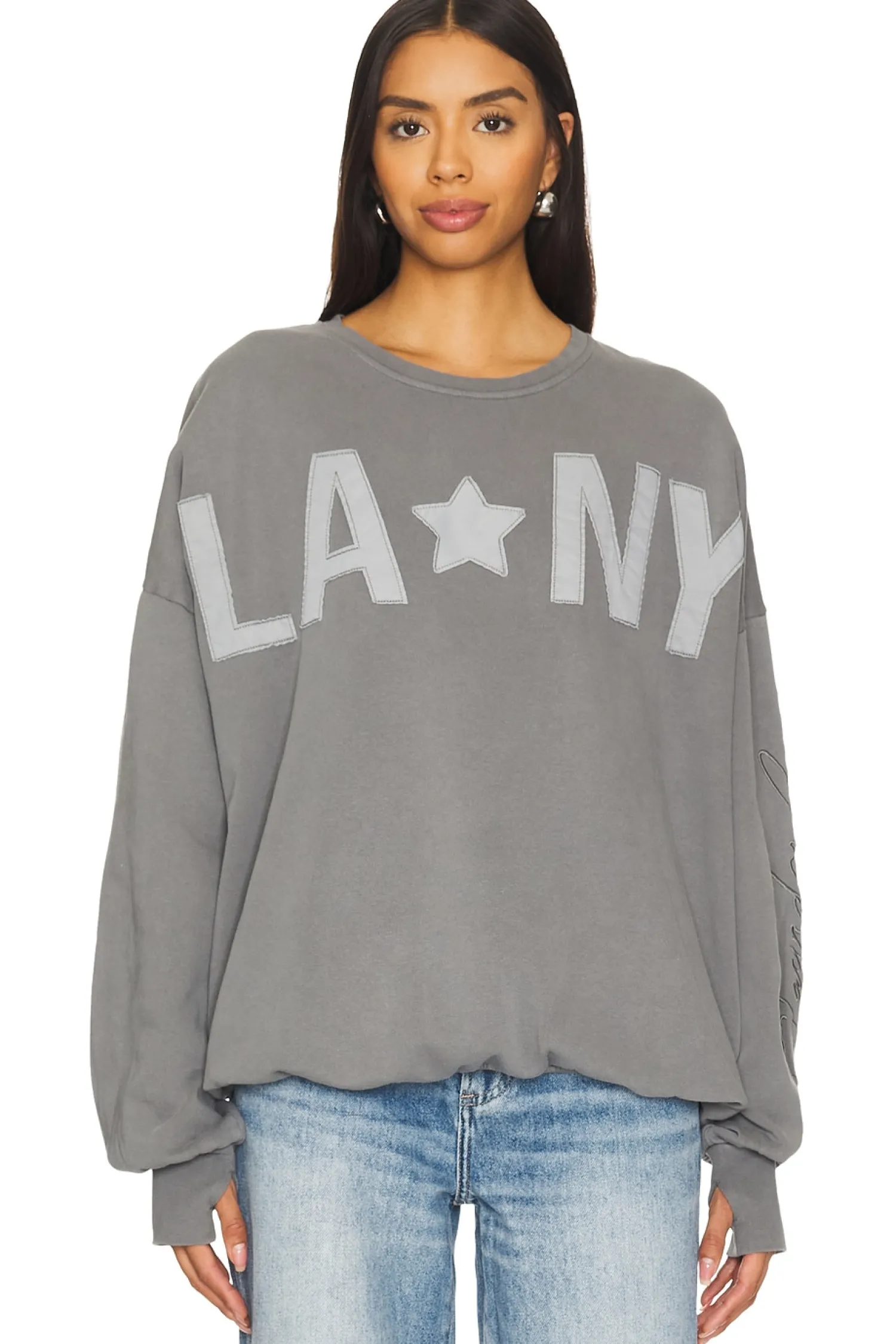 Women The Laundry Room Loungewear>Big Star in LA And NY Sweatshirt
