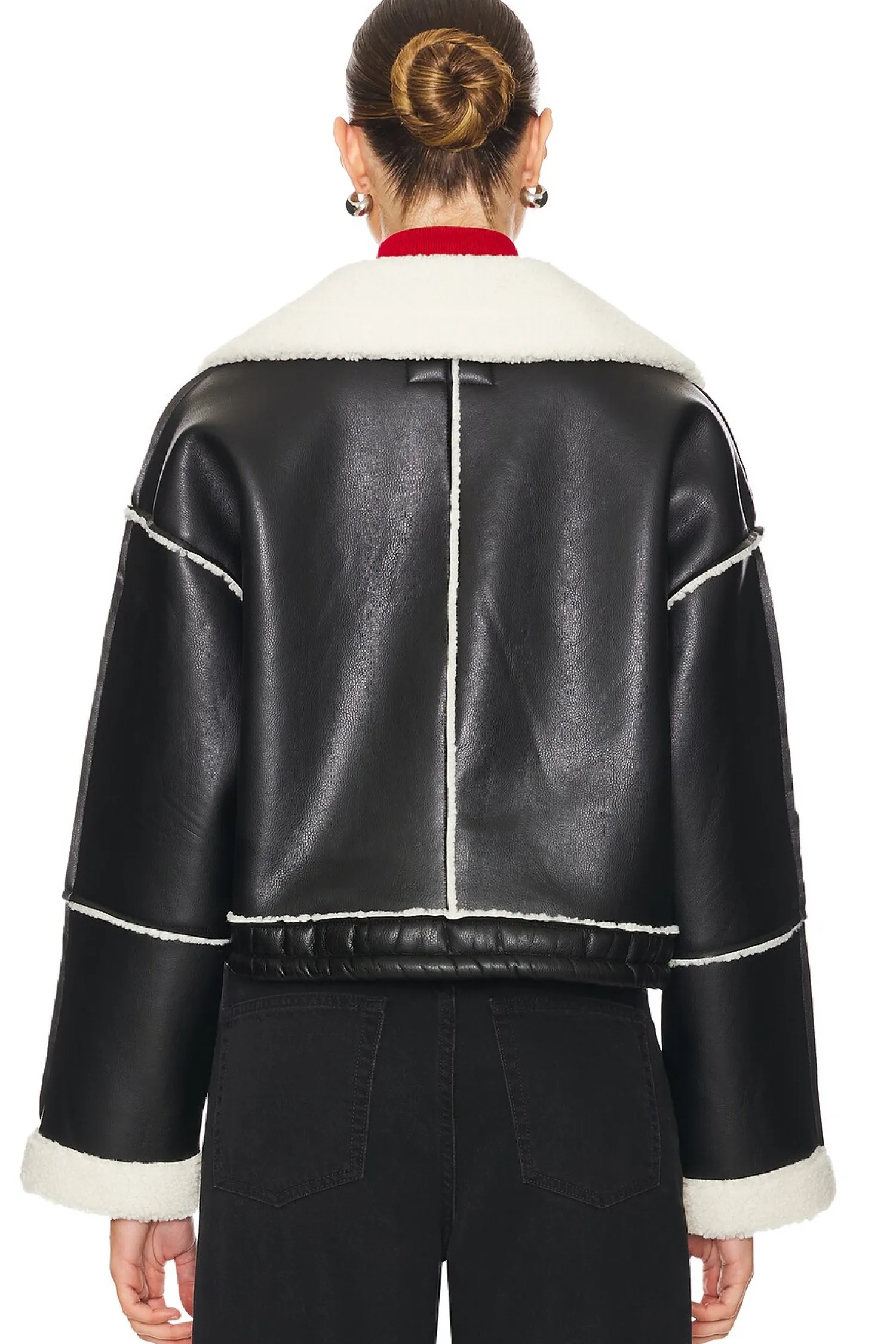 Women BLANKNYC Jackets & Coats>Black & White Jacket