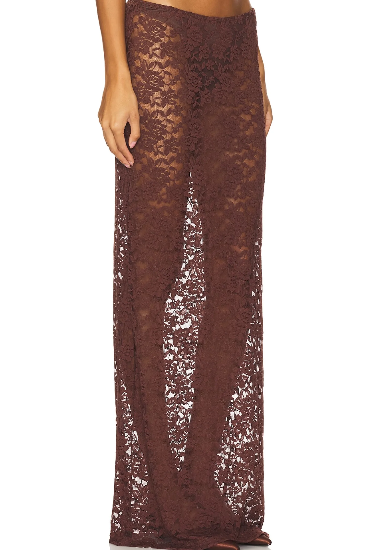 Women LIONESS Matching Sets>Black Swan Lace Maxi
