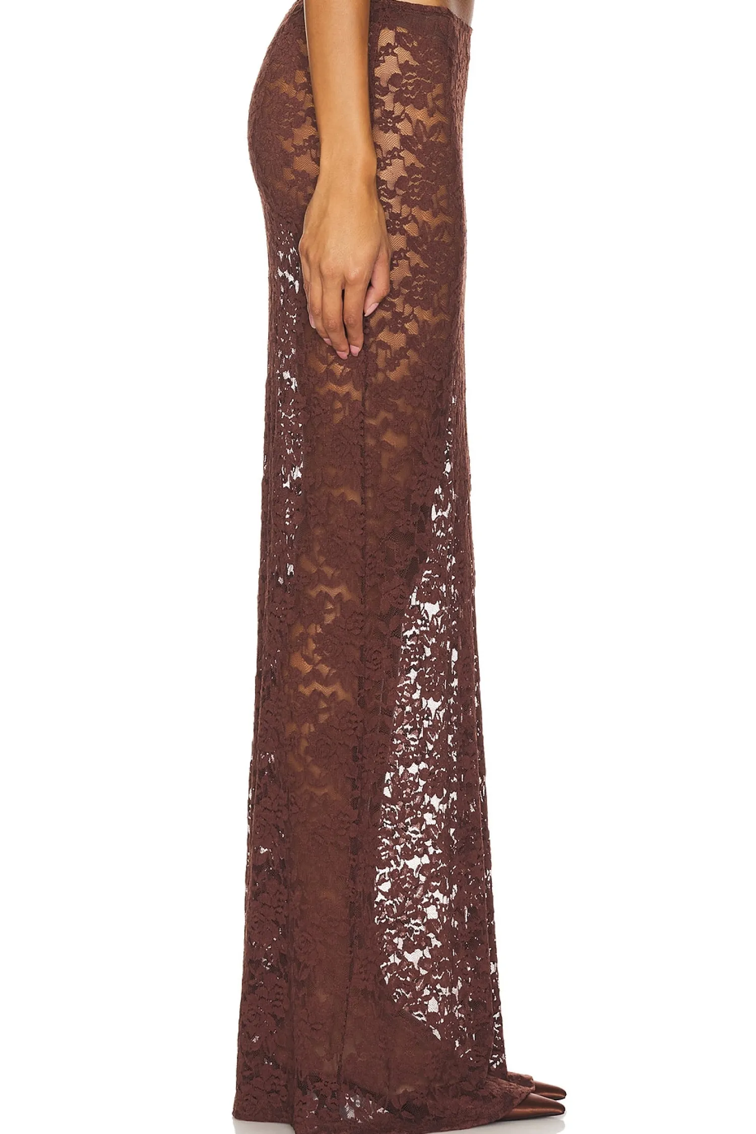 Women LIONESS Matching Sets>Black Swan Lace Maxi