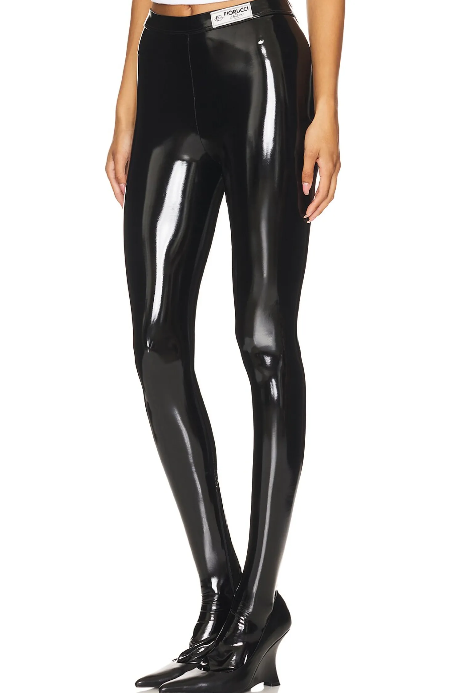 Women FIORUCCI Pants>Vinyl Footed Leggings