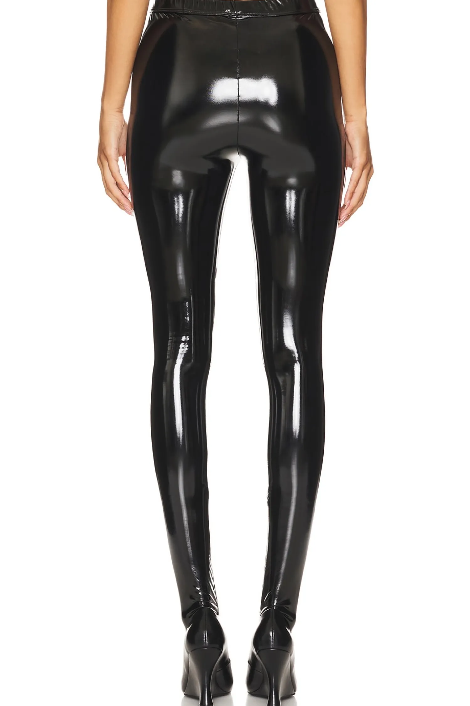 Women FIORUCCI Pants>Vinyl Footed Leggings