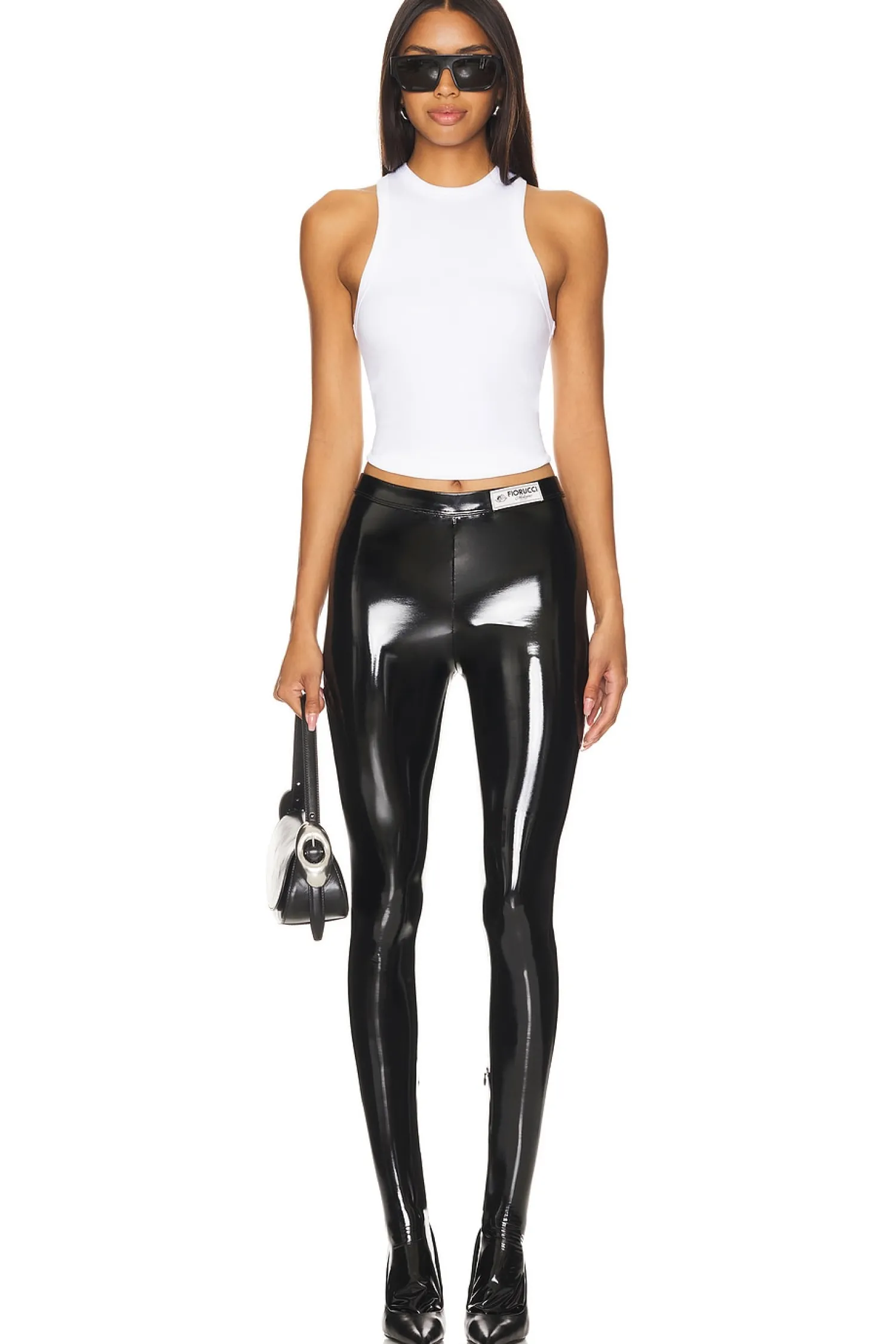 Women FIORUCCI Pants>Vinyl Footed Leggings