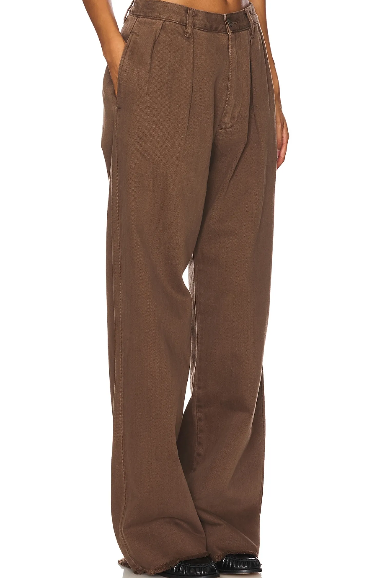 Women Denimist Pants>Blair Double Pleated Pant
