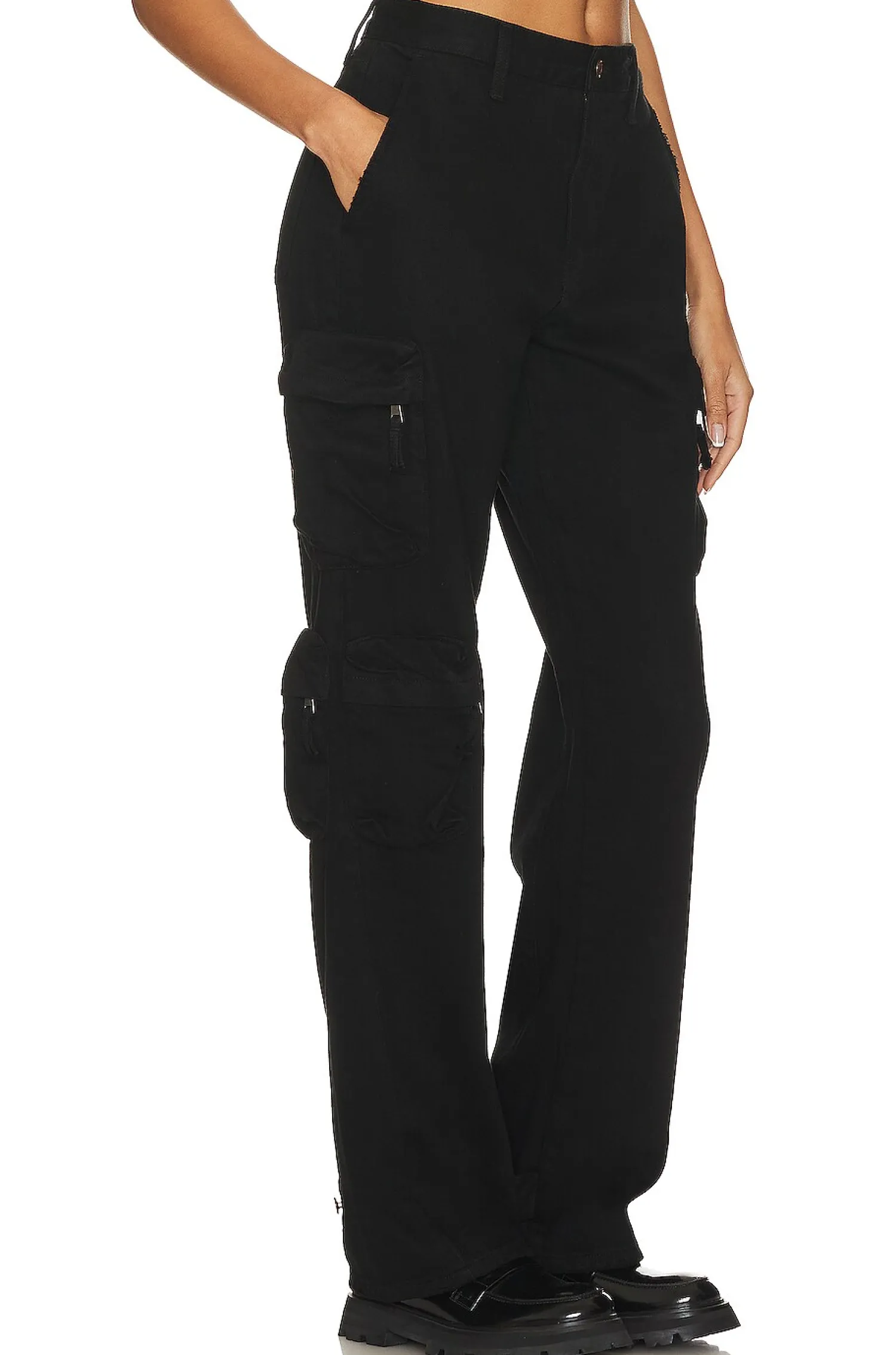 Women PISTOLA Pants>Bobbie Mid Rise Loose Straight Utility