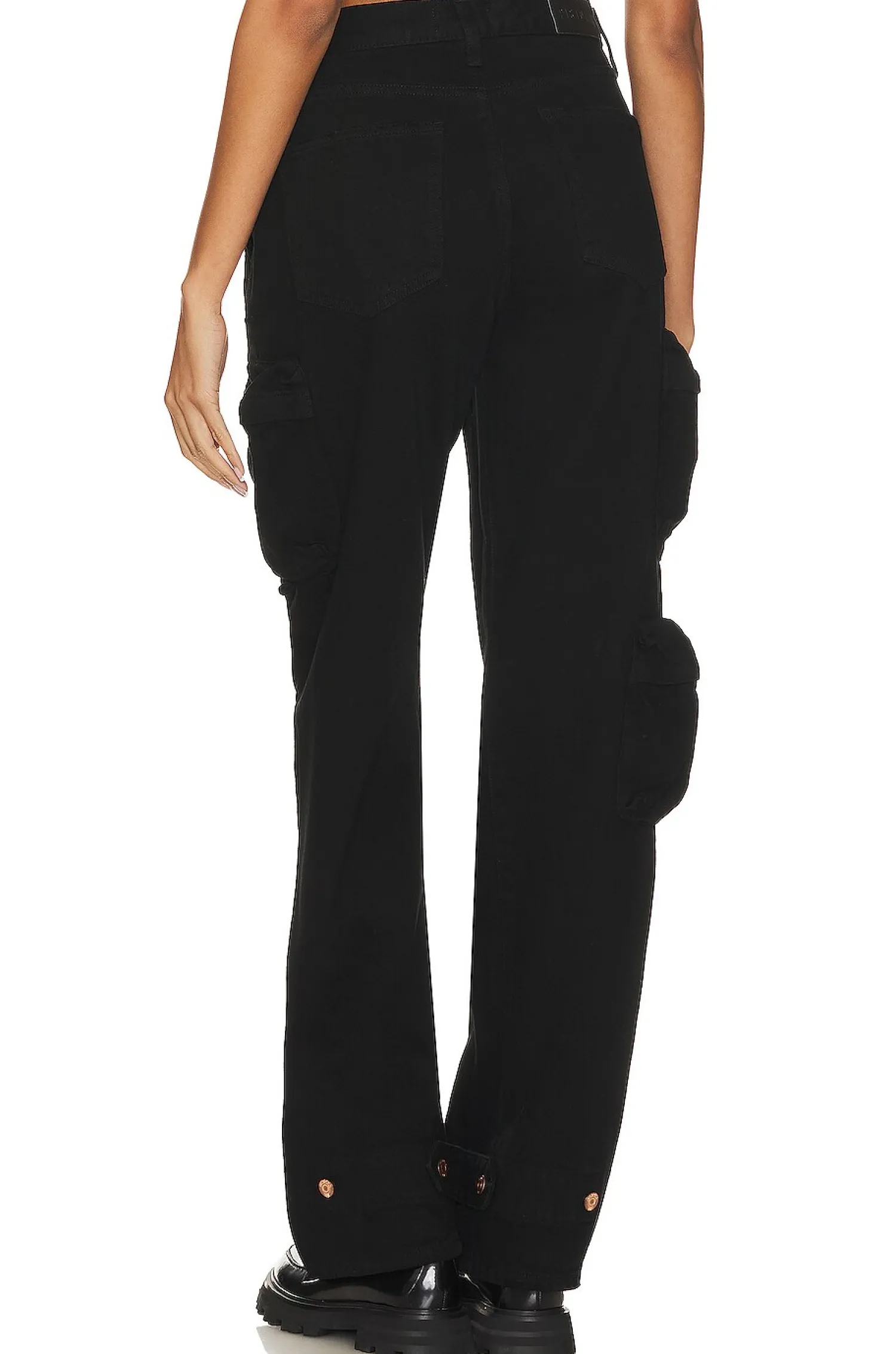 Women PISTOLA Pants>Bobbie Mid Rise Loose Straight Utility