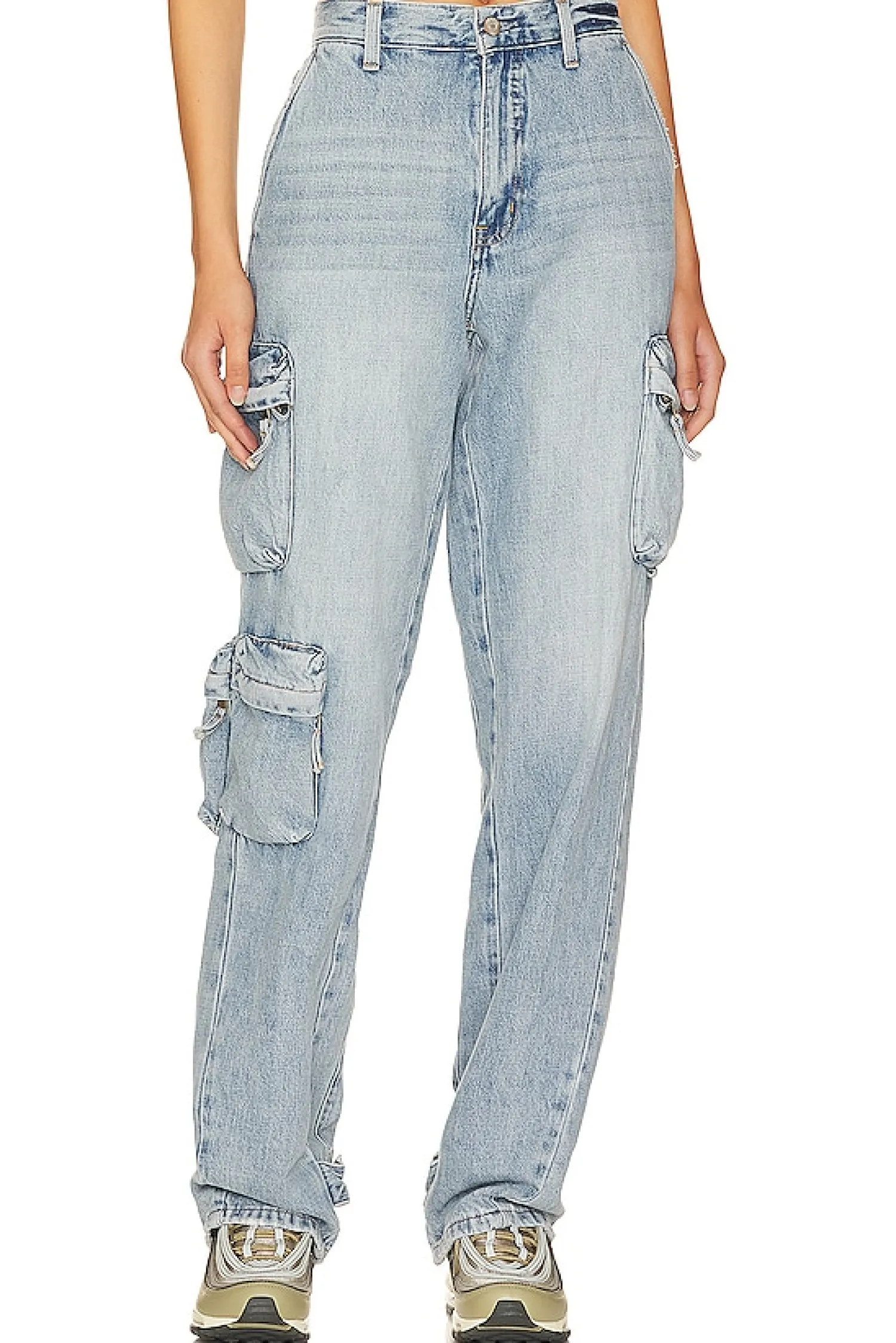 Women PISTOLA Pants>Bobbie Mid Rise Loose Straight Utility