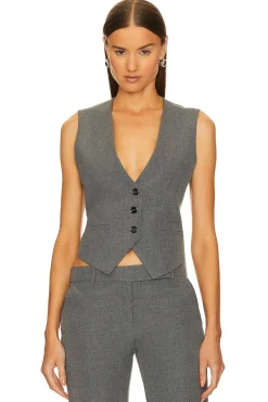 Women Ronny Kobo Jackets & Coats>Bobby Vest