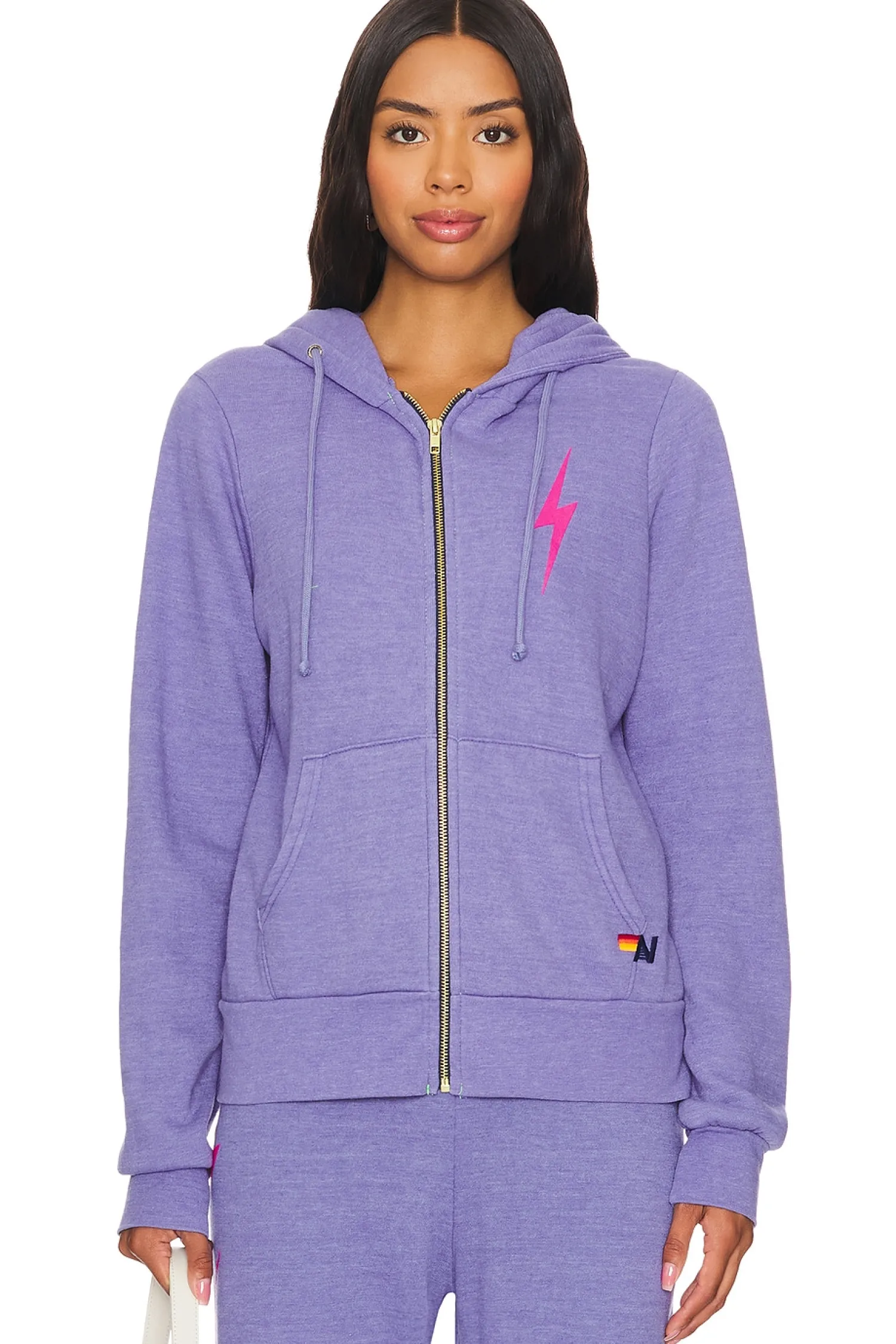 Women Aviator Nation Loungewear>Bolt 2 Zip Hoodie
