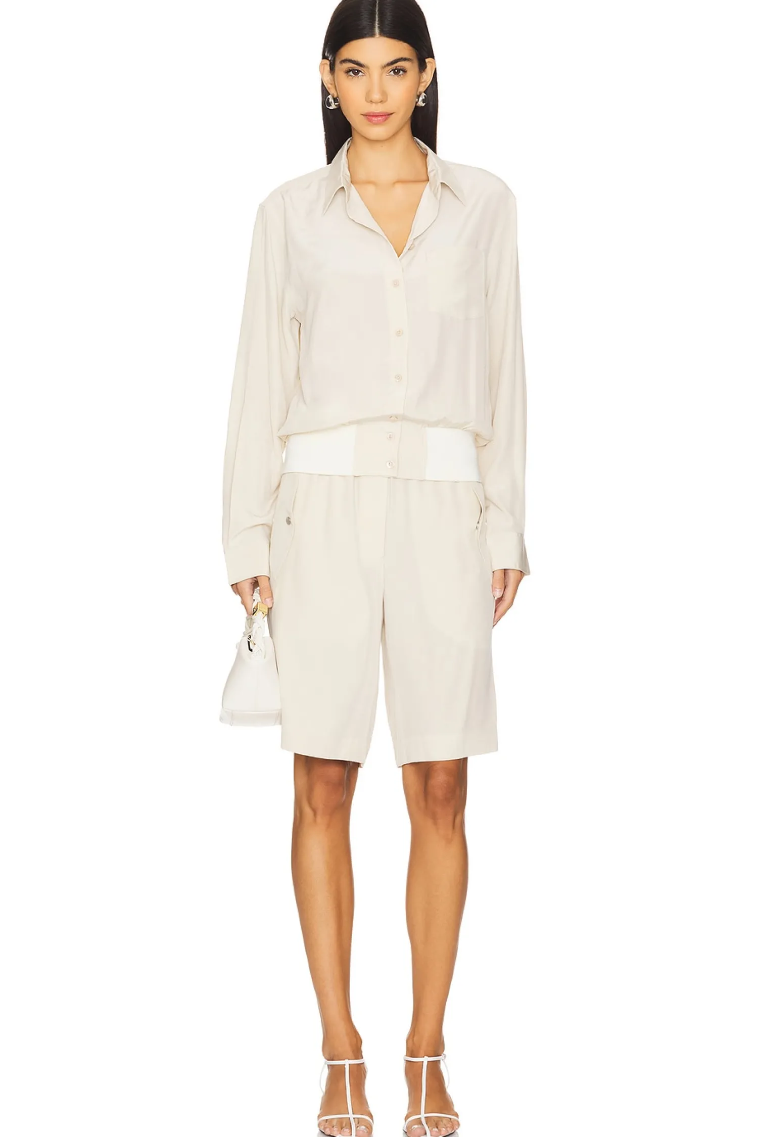 Women Helmut Lang Matching Sets>Bomber Shirt