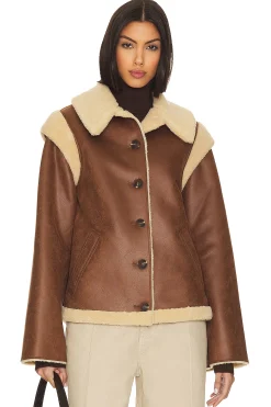 Women LPA Jackets & Coats>Bona Sherpa Jacket