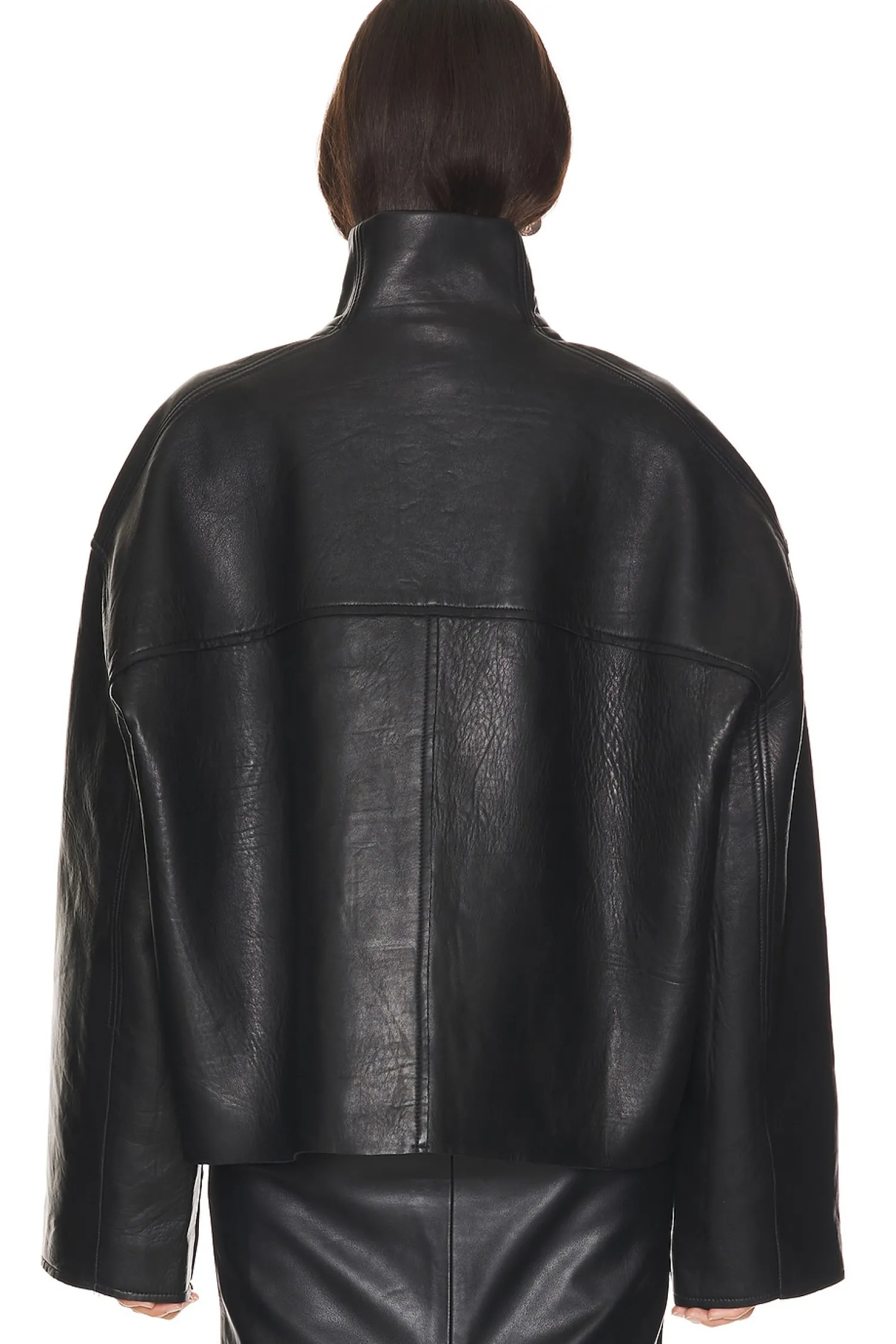 Women REMAIN Jackets & Coats>Bonded Leather Jacket
