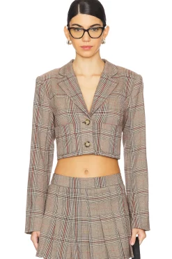 Women Lovers and Friends Matching Sets|Jackets & Coats>Bonnie Cropped Blazer