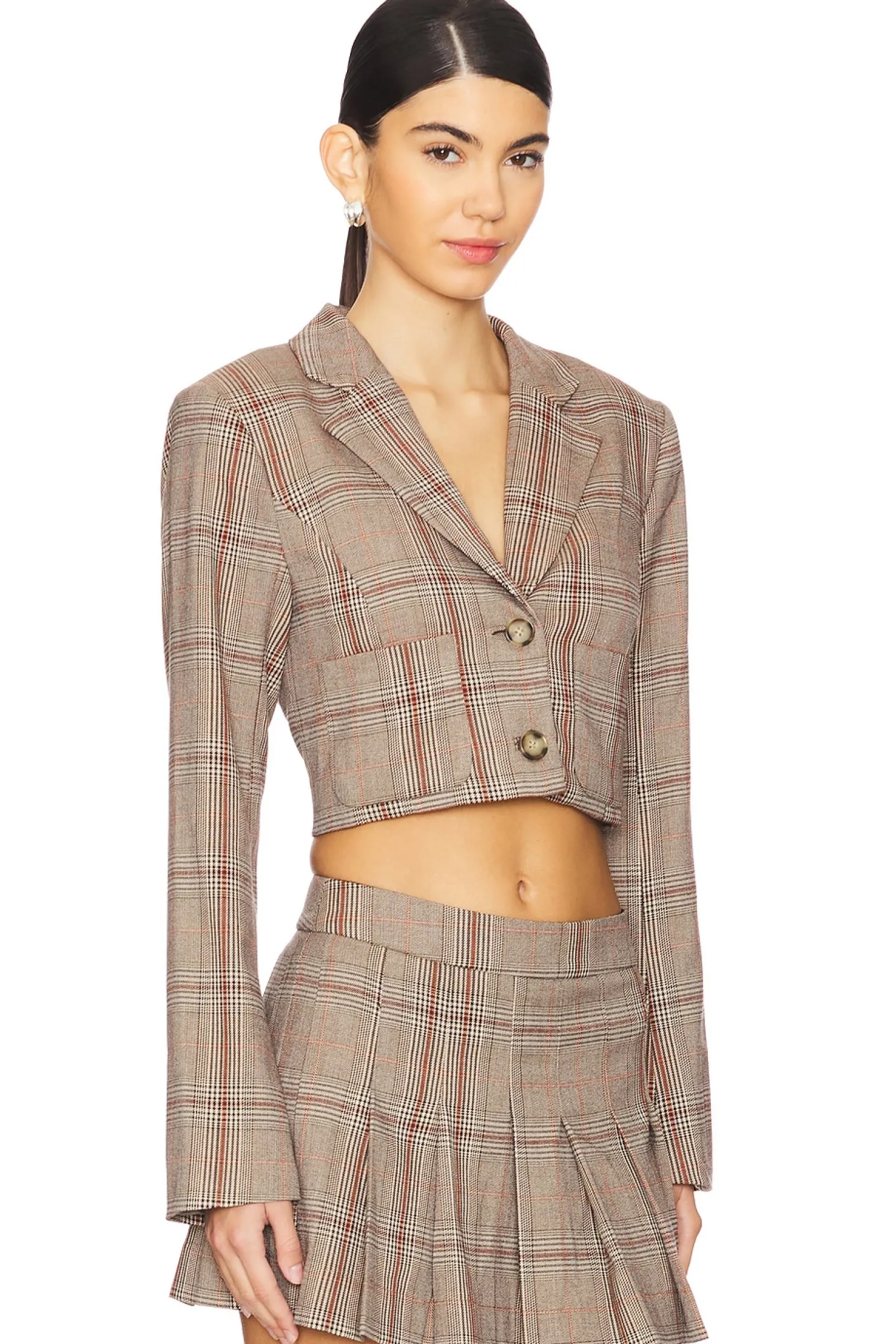 Women Lovers and Friends Matching Sets|Jackets & Coats>Bonnie Cropped Blazer