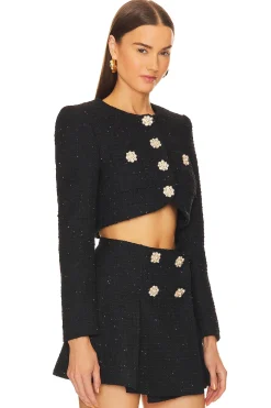 Women self-portrait Jackets & Coats>Boucle Jacket