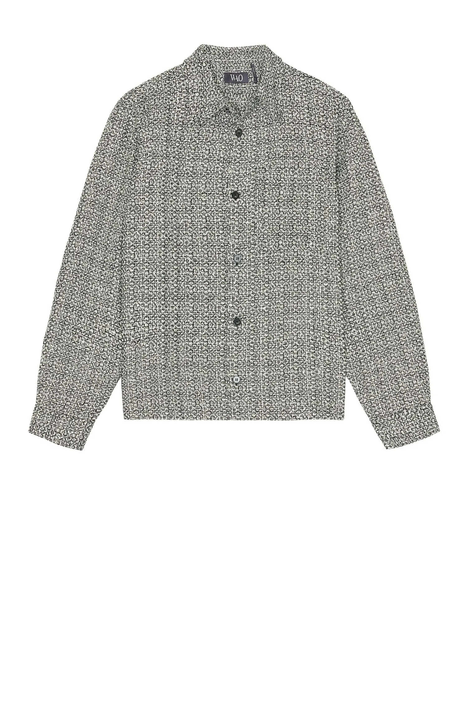 Women WAO Jackets & Coats>Boucle Tweed Shirt Jacket