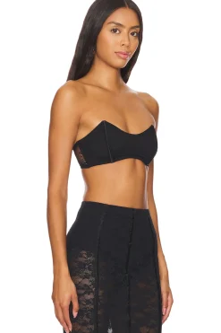 Women fleur du mal Lingerie & Sleepwear>Bouquet Lace Bandeau Bra