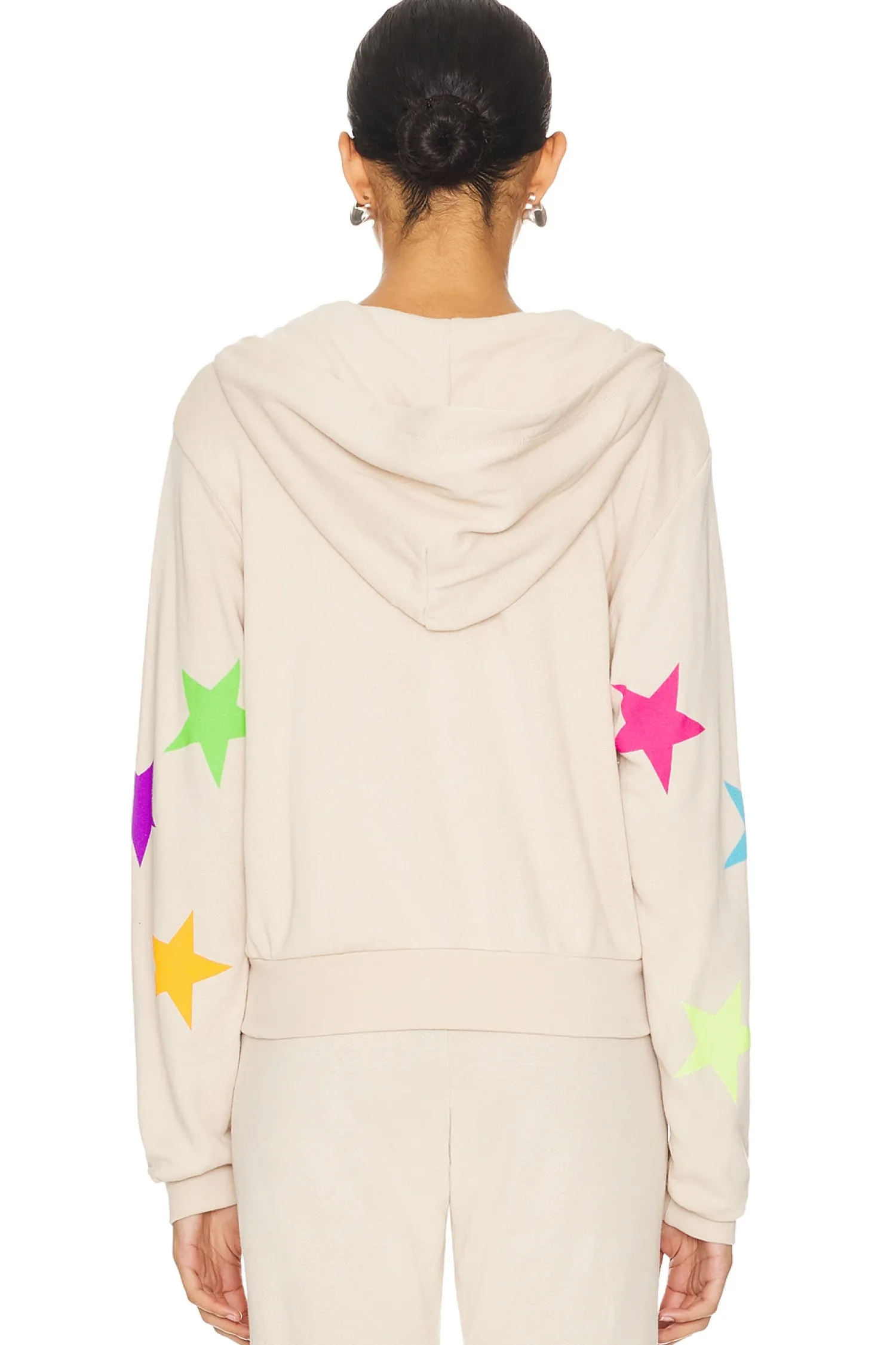Women Michael Lauren Loungewear>Bowman Crop Zip Up