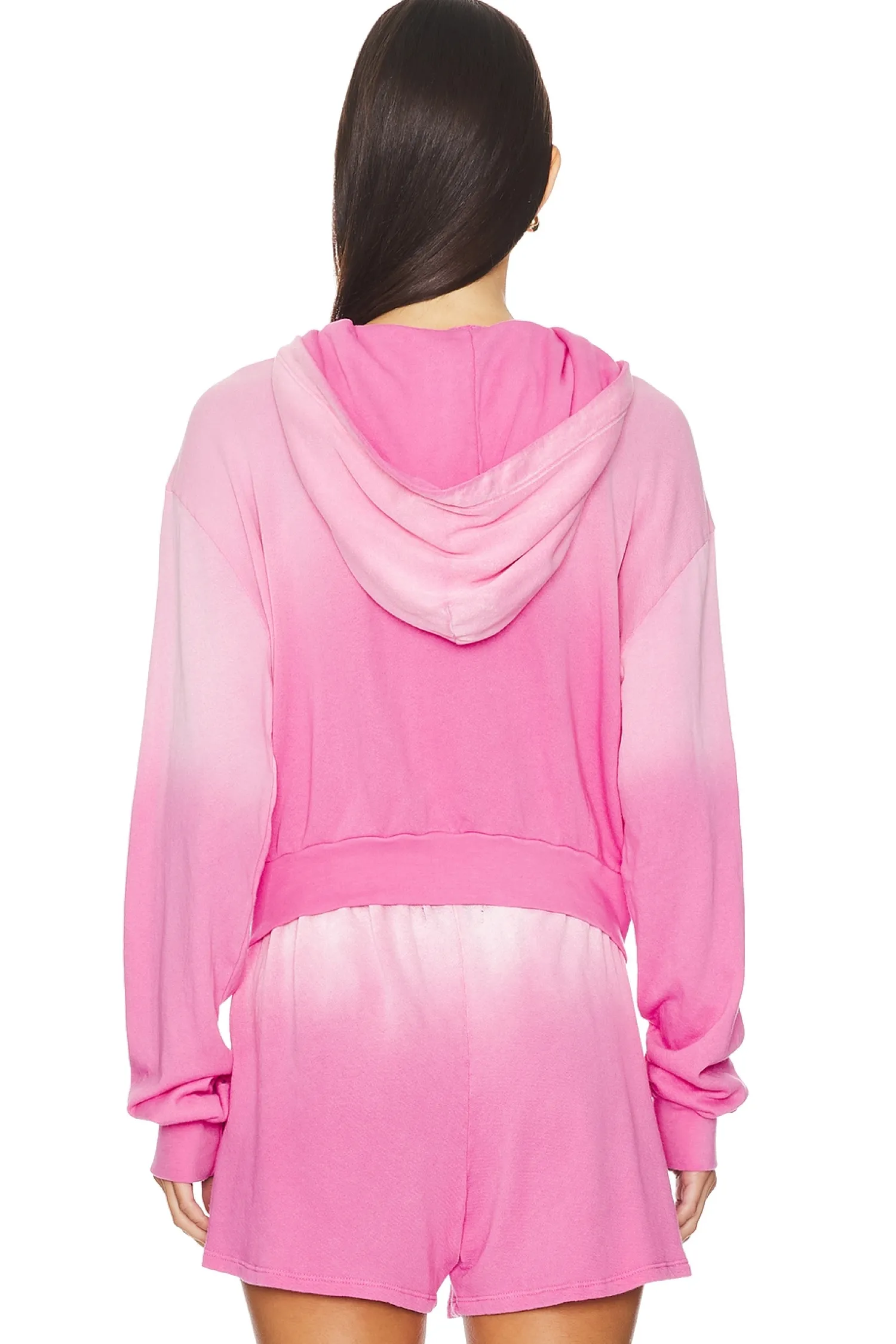 Women Michael Lauren Loungewear>Bowman Crop Zip Up