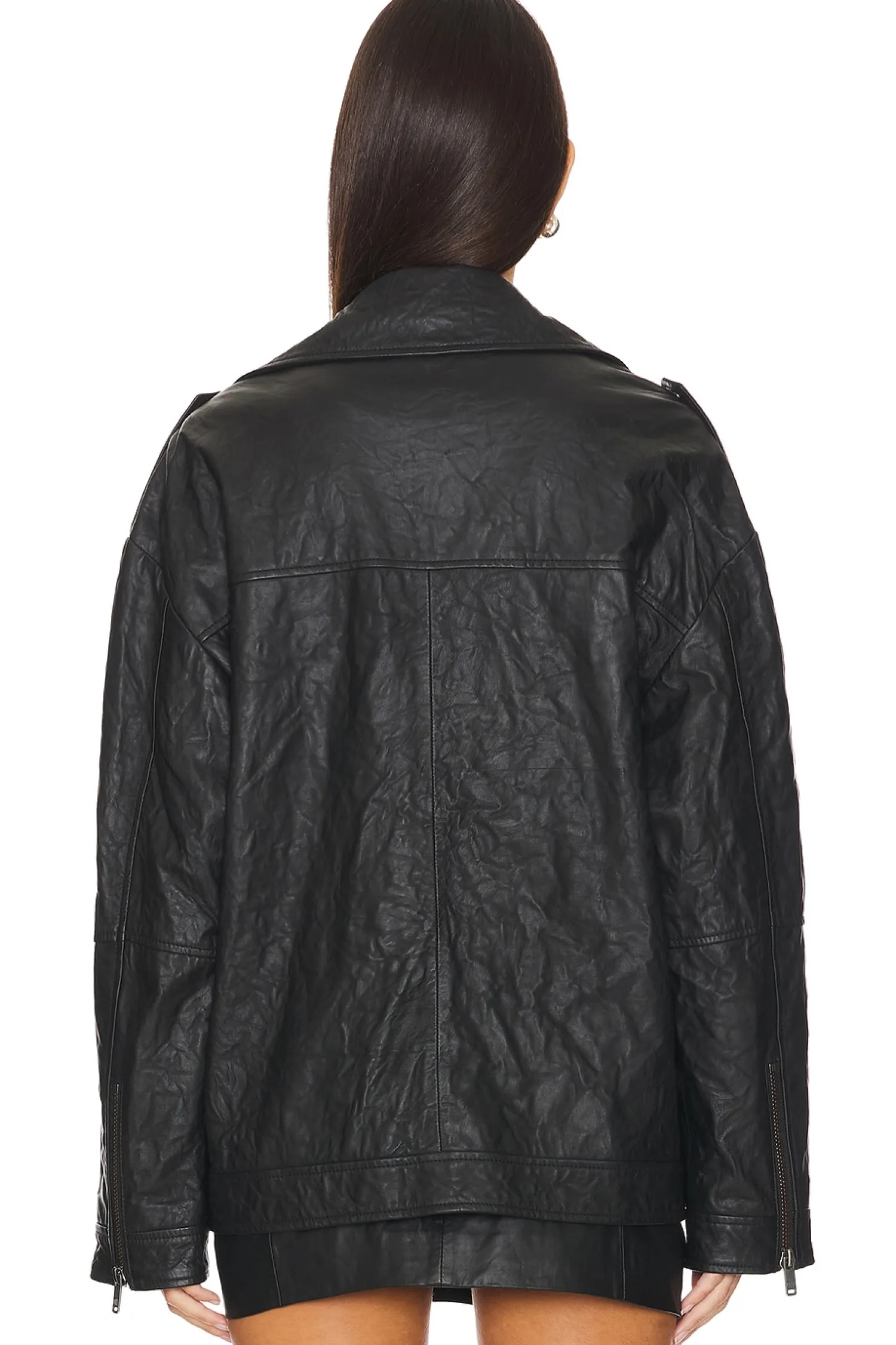 Women One Teaspoon Jackets & Coats>Boyfriend Biker Jacket
