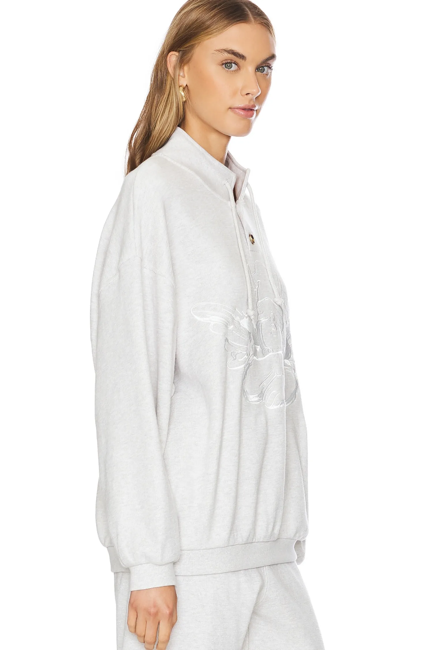 Women Boys Lie Loungewear>Athletics Henley Hoodie